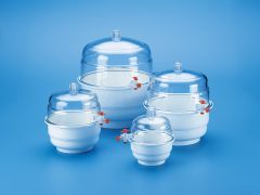 200mm Polypropylene White Desiccator Vacuum