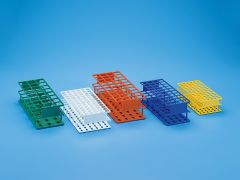 Polywire Rack Re-enforced Nylon, Autoclavable 72 places 16 mm