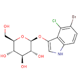 5‐Bromo‐4‐Chloro‐3‐Indolyl‐ß‐D‐Glucopyranoside (X‐Glu, X‐Glc) for molecular biology, 98%