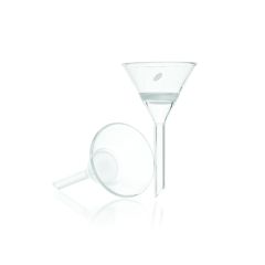 Funnels, Plain, 600 Angle, Long Stem,Made from Heat Resistant, Low Expansion Borosilicate Glass