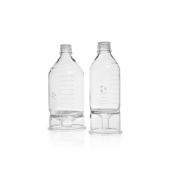 HPLC reservoir bottle, clear, conical base, GL 45, DURAN/1000ml