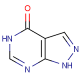 Allopurinol extrapure, 98%
