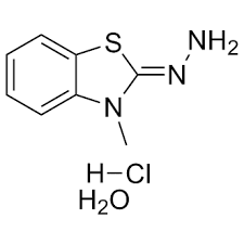 3‐Methyl‐2‐Benzothiazolinone Hydrazone HCl Monohydrate (MBTH) extrapure AR (High Purity), 99%