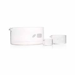 Dishes, Crystallizing, Made from Heat Resistant, Low Expansion Borosilicate Glass, RIVIERA/2000ml