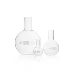 Flasks, Flat Bottom, Narrow Neck,Made from Heat Resistant, Low Expansion Borosilicate Glass./500ml
