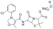 Cloxacillin Sodium Monohydrate (CSX), 95‐102%