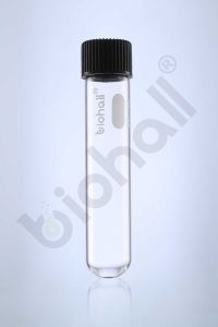 Culture Tube, Tubes Round Bottom With PP Screw cap, Cap. 5ml