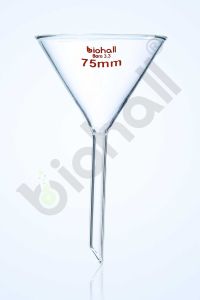 Funnel, DIN/ISO & USP, cap. 125mm.