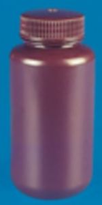 Amber Wide Mouth Bottle HDPE 60 ml