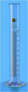Cylinder: GRAD, WITH POUR OUT CL 'A' 500ML