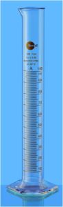 Cylinder: GRAD, WITH POUR OUT CL 'A' 10ML