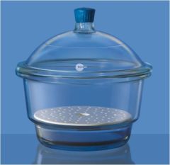 Desiccators . SET WITH PLASTIC KNOB 200 MM