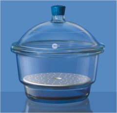 Desiccators . SET WITH PLASTIC KNOB 250 MM