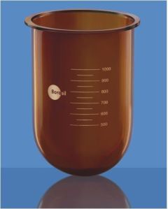 Amber E Flask for Dissolution Apparatus 1 L