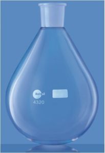 Pear Shaped Flask for Rotary Evaporators SOCKET 24/29 50 ML