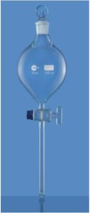 FUNNELS SEPARATING GLOBE GLASS STCK 1 L