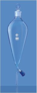 FUNNELS SEPARATING (Pear Shape Boroflo Stopcock 60 ML)