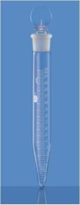Centrifuge, Conical Bottom, Graduated With Stopper Tube (Capacity 50 ml)
