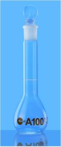 Volumetric flask CL. A, WIDE MOUTH 5 ML