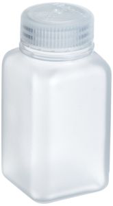 WIDE MOUTH SQUARE BOTTLE 500ML HDPE