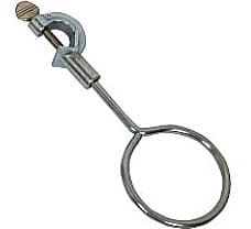 Retort Ring With Bosshead 4 Inch