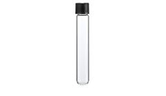 Culture Tubes, Round Bottom, with Screw Cap and Silicone Liner,Made from Heat Resistant, Low Expansion Borosilicate Glass, RIVIERA/5ml