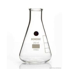 Narrow Mouth Erlenmeyer Conical Flask GRADUATED 10 ML