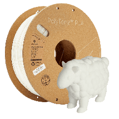 Polymaker PolyTerra PLA Filament 2.85mm 1KG - Cotton White