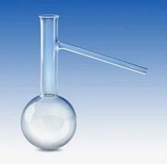 Flasks, Distilling with Side Arm,Made from Heat Resistant, Low Expansion Borosilicate Glass./100ml