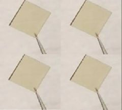 Gold-Coated Glass Chips