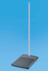 Plate Stand Steel /SS Rod  size cm 20 x 30 len gth 100