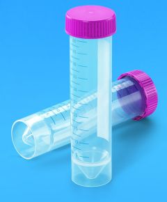 Self standing Centrifuge Tube 50 ml sterile (Amber)