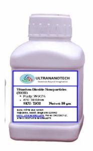 Titanium Dioxide Nanoparticles (TiO2) (Rutile) -10 gm