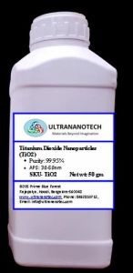 Titanium Dioxide Nanoparticles (TiO2) (Rutile) -50 gm