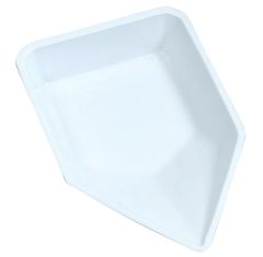 Weighing Boat with Pour Spout, PS, for tubes dia Large White, No. per case-. 250